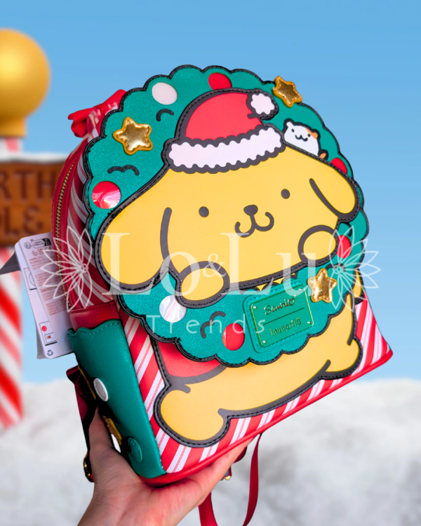 Mochila Pompompurin Navideño Loungefly