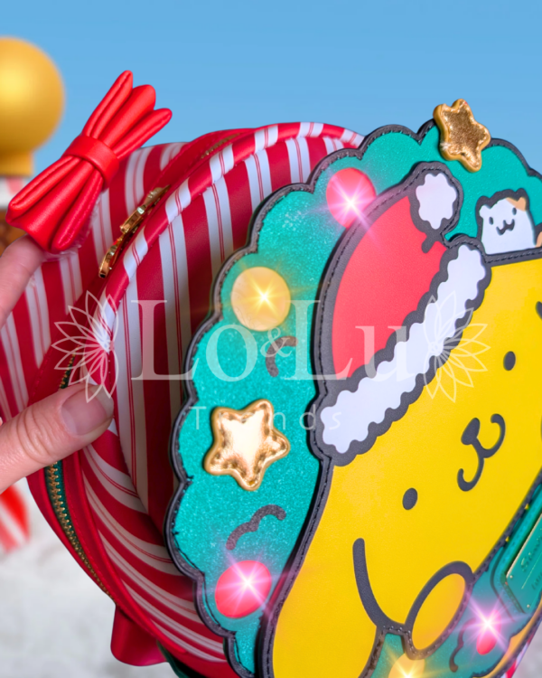Mochila Pompompurin Navideño Loungefly