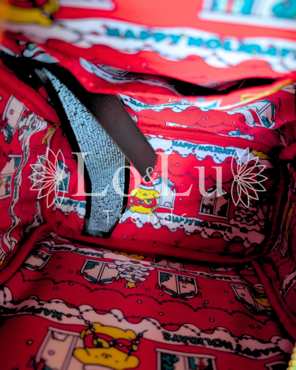 Mochila Pompompurin Navideño Loungefly