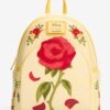 Mochila Rosa roja La bella y la Bestia Loungefly