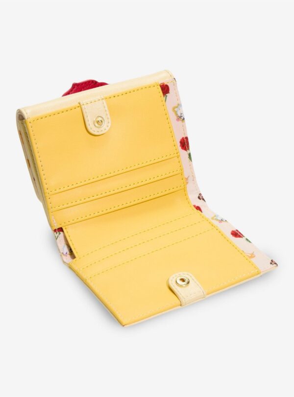 Cartera Rosa roja La Bella y la Bestia Loungefly