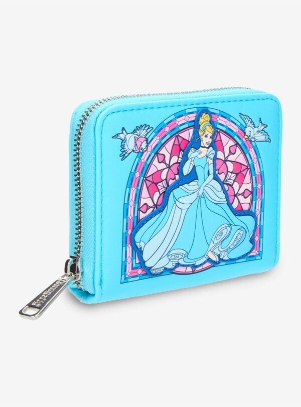 Cartera Cenicienta Vitral azul y rosa Loungefly