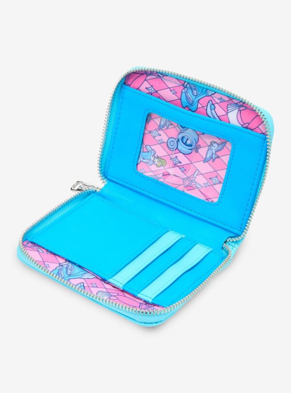 Cartera Cenicienta Vitral azul y rosa Loungefly