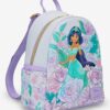 Mochila Jazmin floreada lila Loungefly