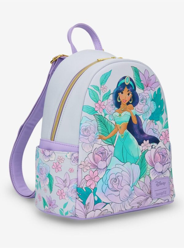 Mochila Jazmin floreada lila Loungefly