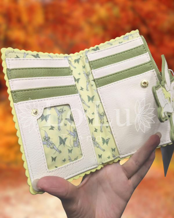 Cartera Tinkerbell Loungefly tonos verdes