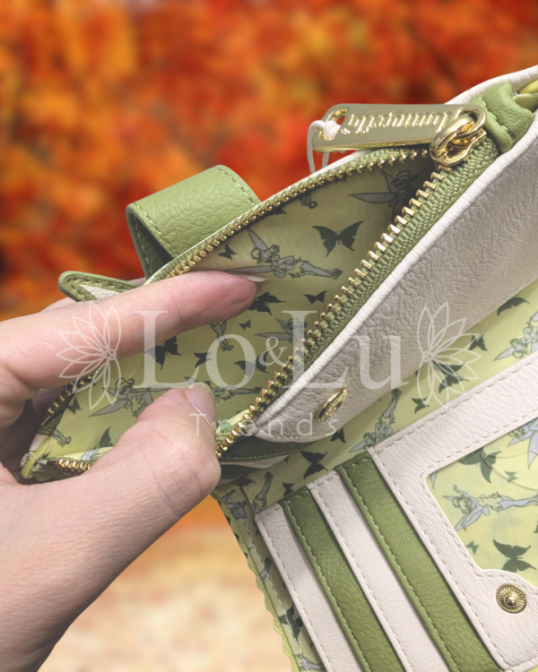 Cartera Tinkerbell Loungefly tonos verdes